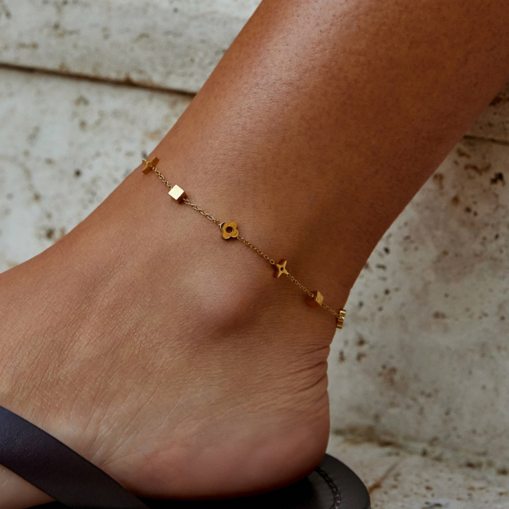 Charlie Gold Anklet