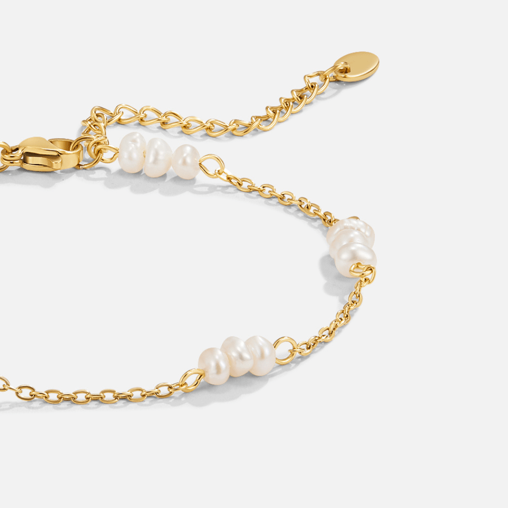 Alena Pearl Anklet - Beautiful Earth Boutique