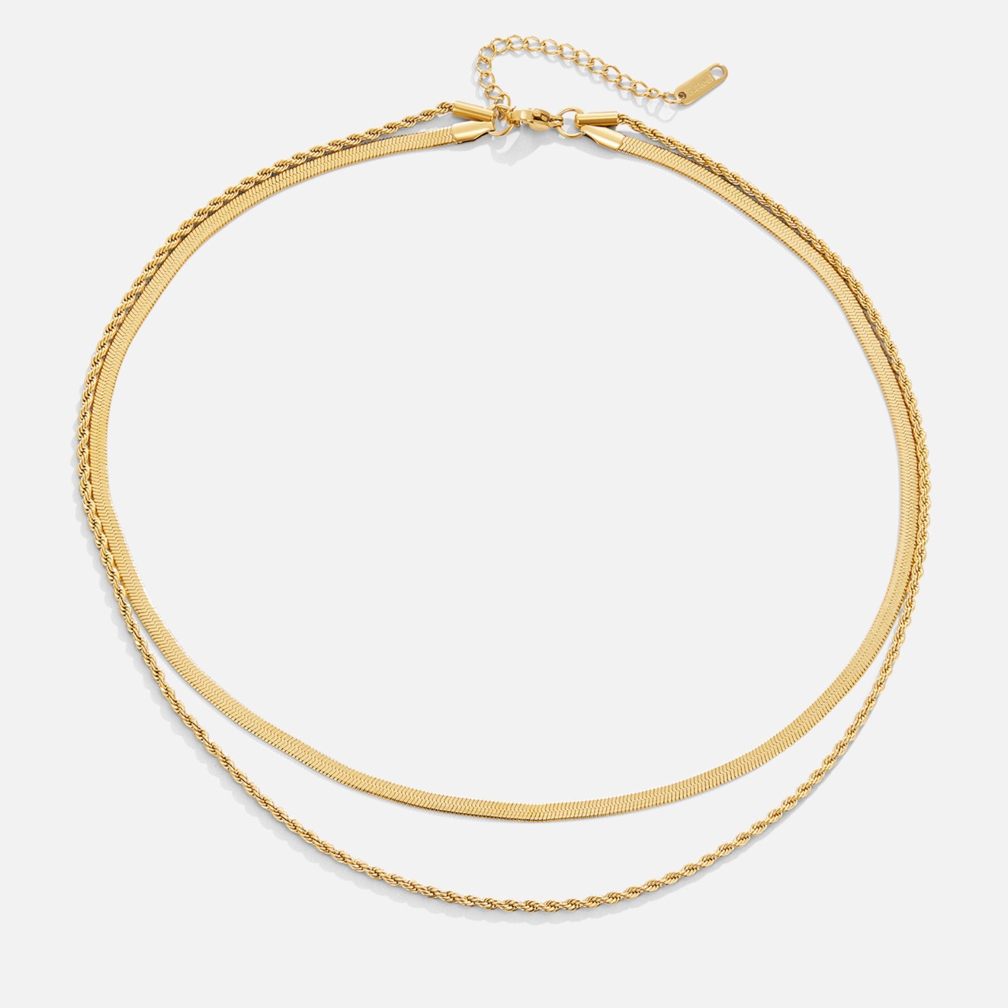 Alexandra Layered Necklace - Beautiful Earth Boutique