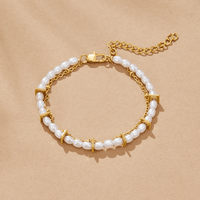 Aria Layered Pearl Bracelet - Beautiful Earth Boutique