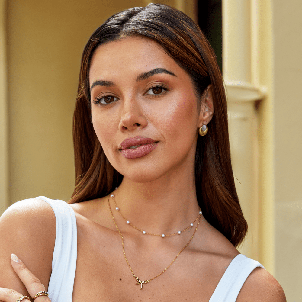 Bohemia Gold Cat Eye Earrings - Beautiful Earth Boutique