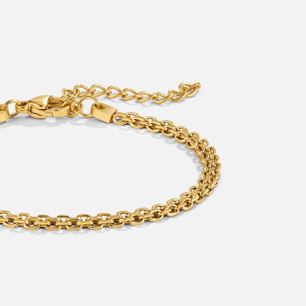 Capri Gold Chain Bracelet - Beautiful Earth Boutique