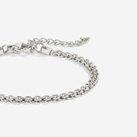 Capri Silver Chain Bracelet - Beautiful Earth Boutique