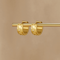 Celestial Gold Ring Hoop Earrings - Beautiful Earth Boutique