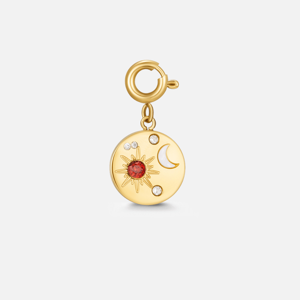 Celestial Sun & Moon Charm - Beautiful Earth Boutique