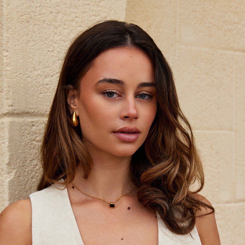 Dakota Gold Teardrop Earrings - Beautiful Earth Boutique