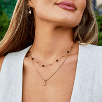 Garnet Wine Red Bead Necklace - Beautiful Earth Boutique