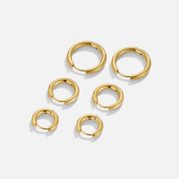 Gold Trio Mini Hoop Set - Beautiful Earth Boutique
