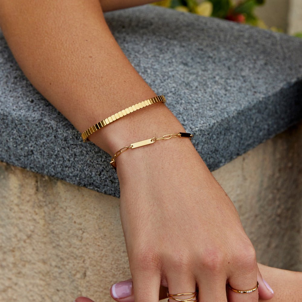 Hailey Gold Chain Bracelet - Beautiful Earth Boutique