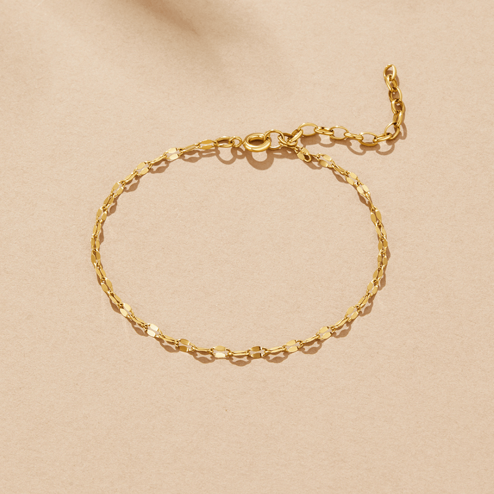 Leila Gold Chain Bracelet - Beautiful Earth Boutique