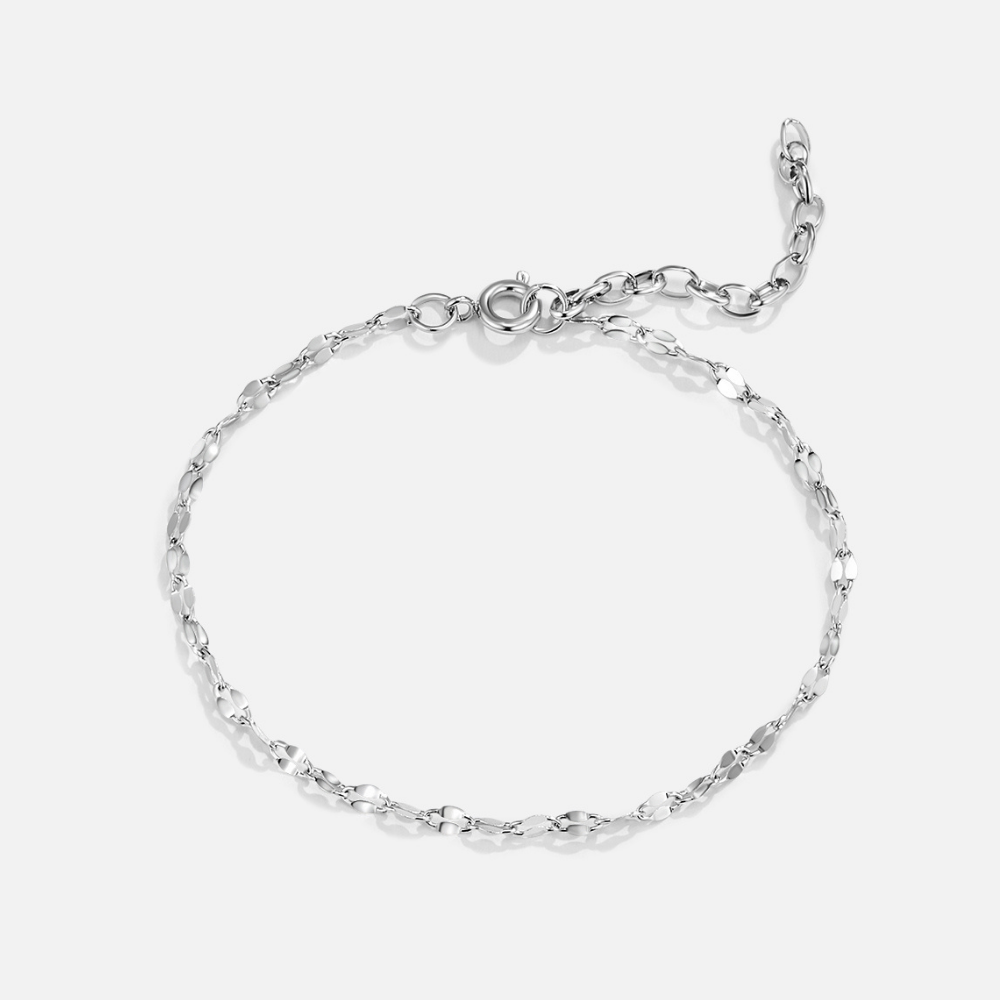 Leila Silver Chain Bracelet - Beautiful Earth Boutique