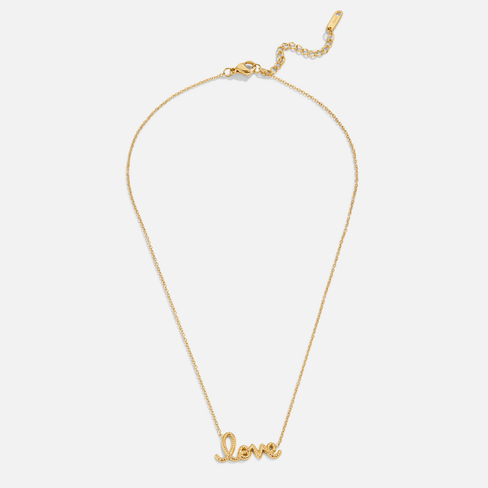 "Love" Pendant Necklace - Beautiful Earth Boutique