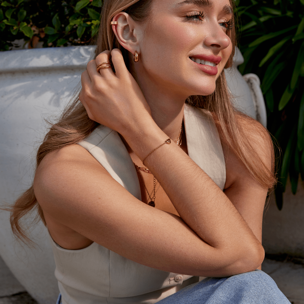 Millie Gold Earring Cuff - Beautiful Earth Boutique