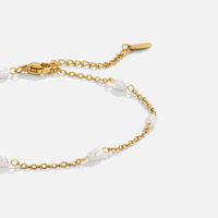 Nura Freshwater Pearl Anklet - Beautiful Earth Boutique
