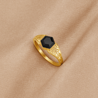 Phoenix Black Onyx Ring - Beautiful Earth Boutique