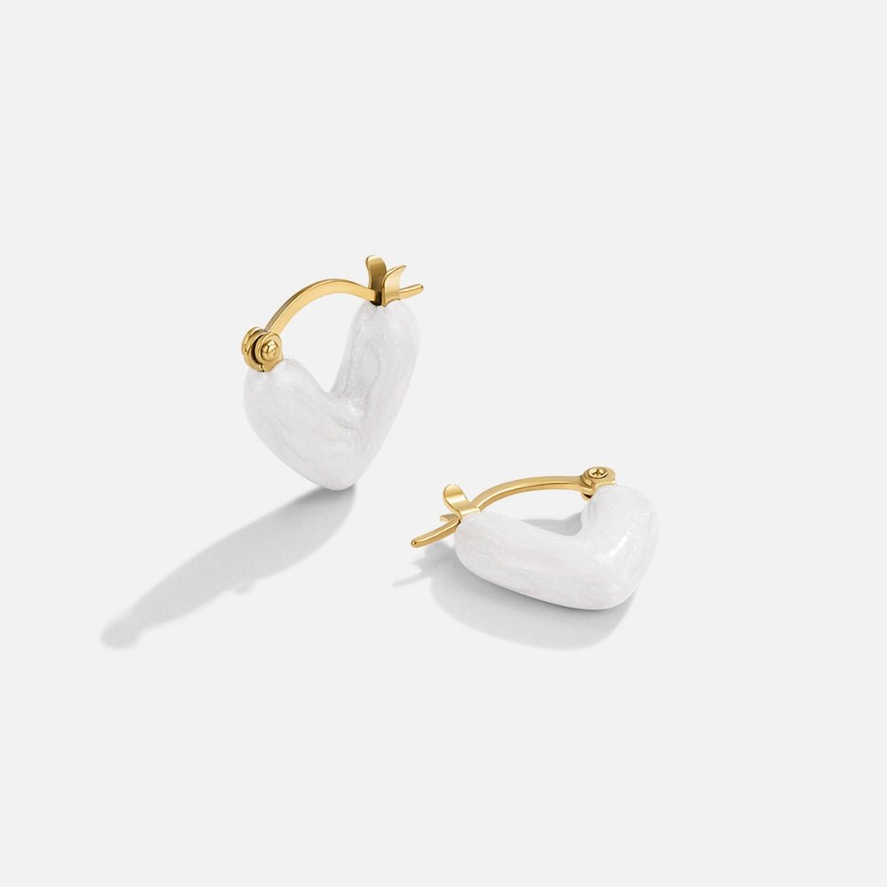 βPure Loveβ Heart Earrings - Beautiful Earth Boutique