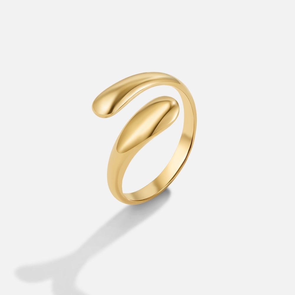 Raven Gold Wrap Ring - Beautiful Earth Boutique