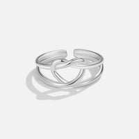 Silver Love Knot Ring - Beautiful Earth Boutique