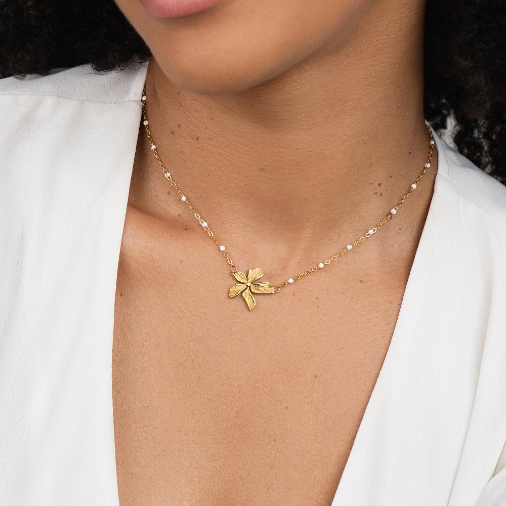 ‘Spring Bloom’ Bead Necklace - Beautiful Earth Boutique