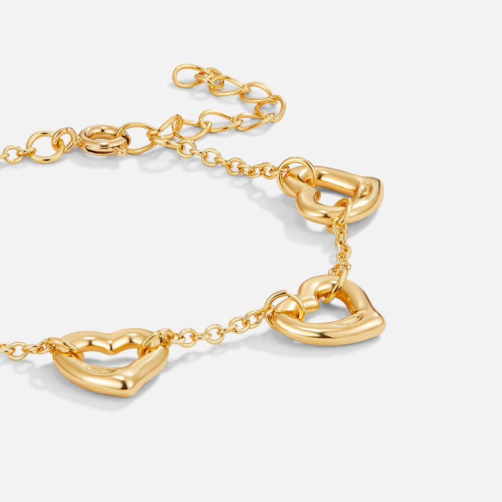 'String of Hearts' Bracelet - Beautiful Earth Boutique