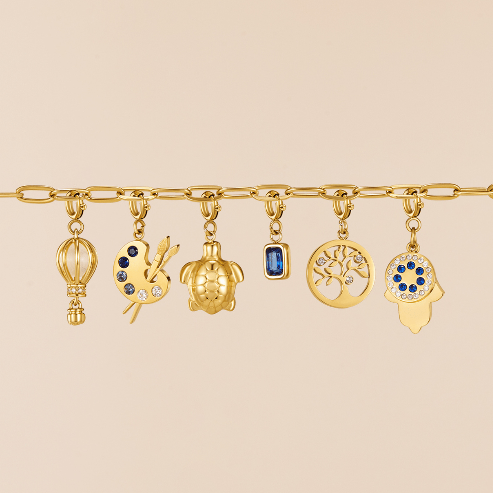 'The Artist' Palette Charm - Beautiful Earth Boutique