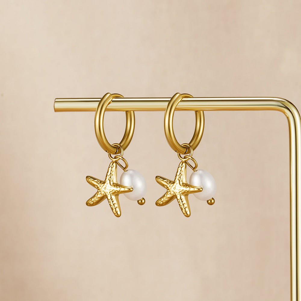 "Under The Sea" Hoop Earrings - Beautiful Earth Boutique