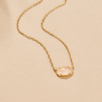 Ember Stone Pendant Necklace