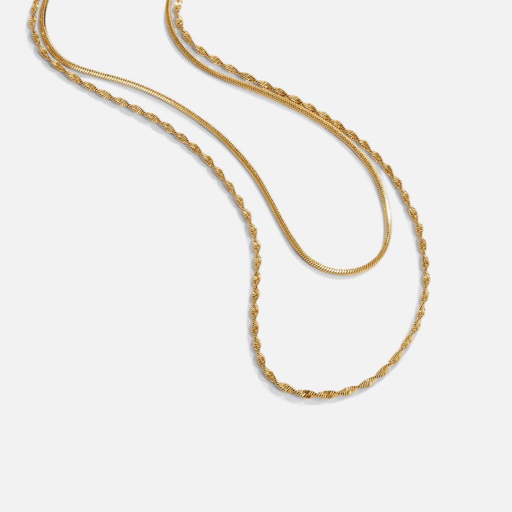 Leona Layered Gold Necklace