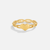 Lola Heart Chain Ring