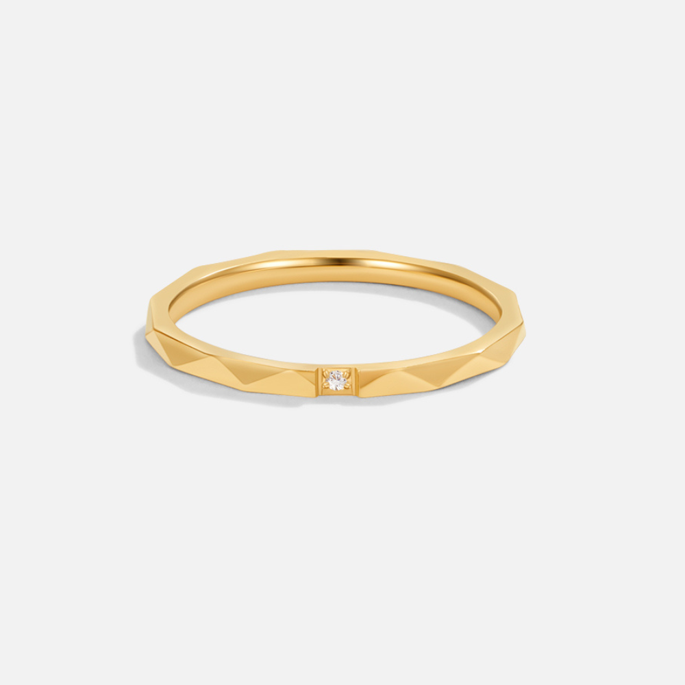 Astrid 18K Gold Stack Ring