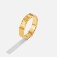 Soleil Gold Band Ring