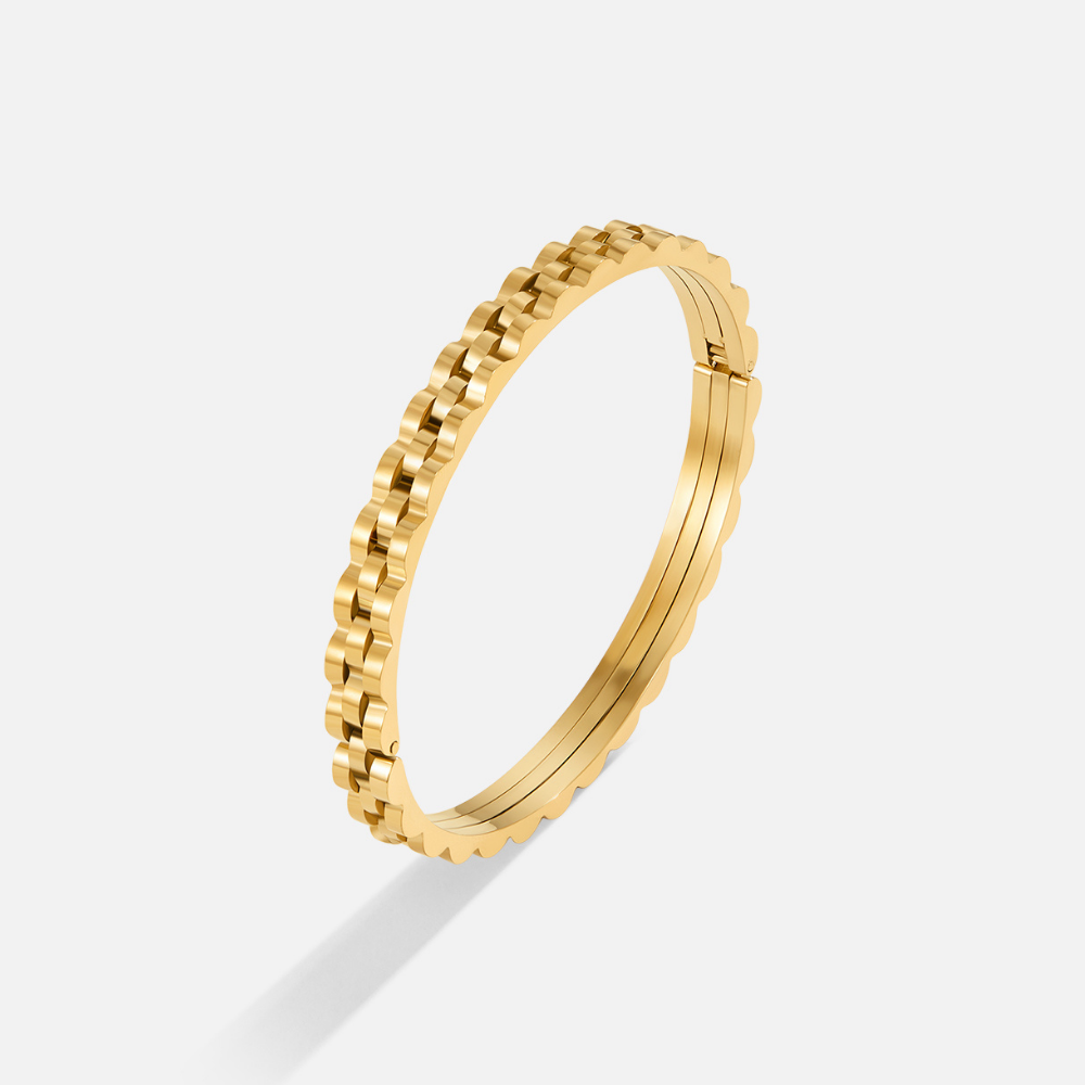 Renee Chunky Gold Bangle