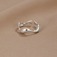 925 Sterling Silver Wave Ring - Beautiful Earth Boutique