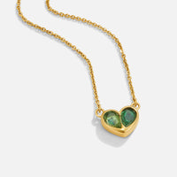 Amore Crystal Heart Necklace