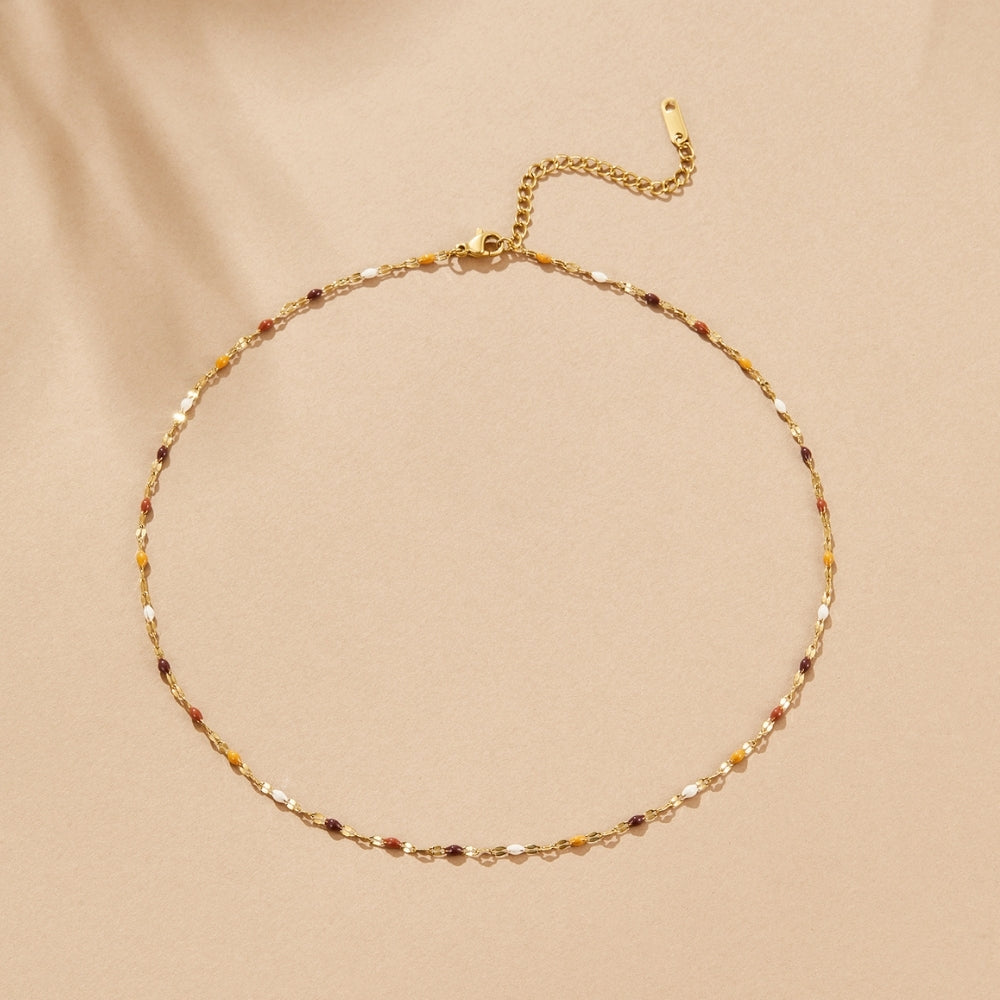 Aurora Stone Bead Necklace - Beautiful Earth Boutique
