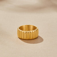 Chunky Calira Gold Ring