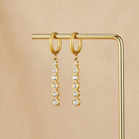 Emily Crystal Drop Earrings