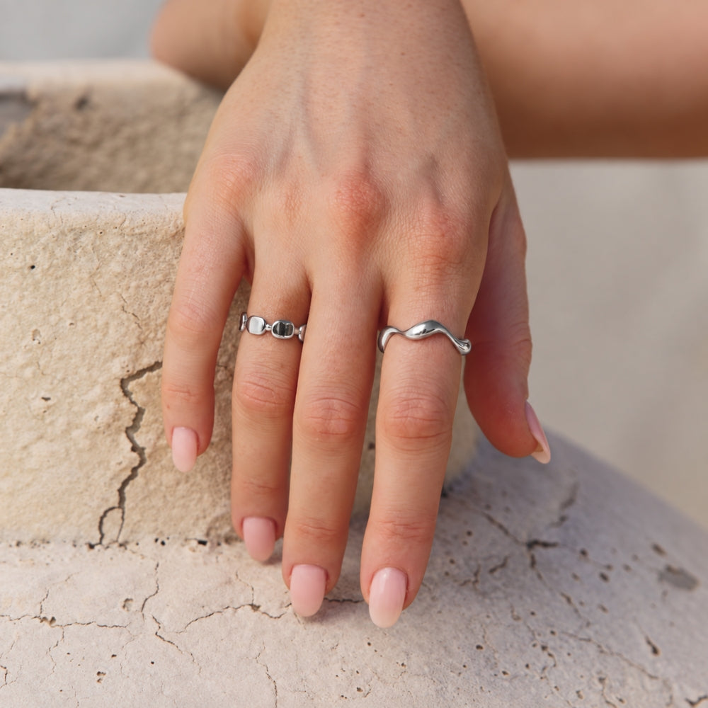 Florence Silver Band Ring