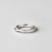 Forever Entwined Silver Ring