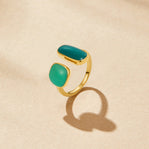 Green Willow Wrap Ring - Beautiful Earth Boutique