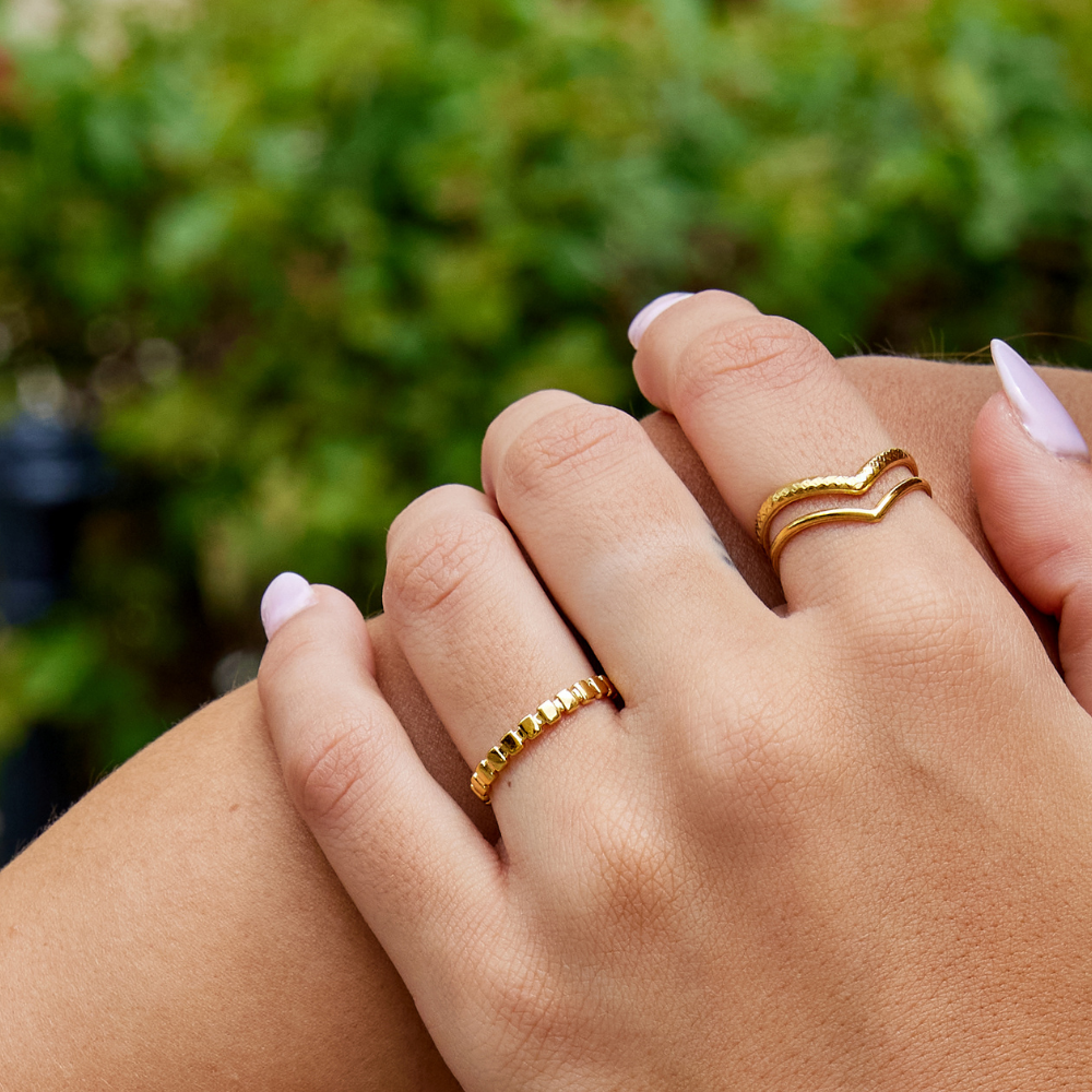 Callie Gold Band Ring