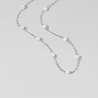 Nura Pearl 18K Silver Necklace - Beautiful Earth Boutique