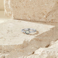Selene Silver Moonstone Ring