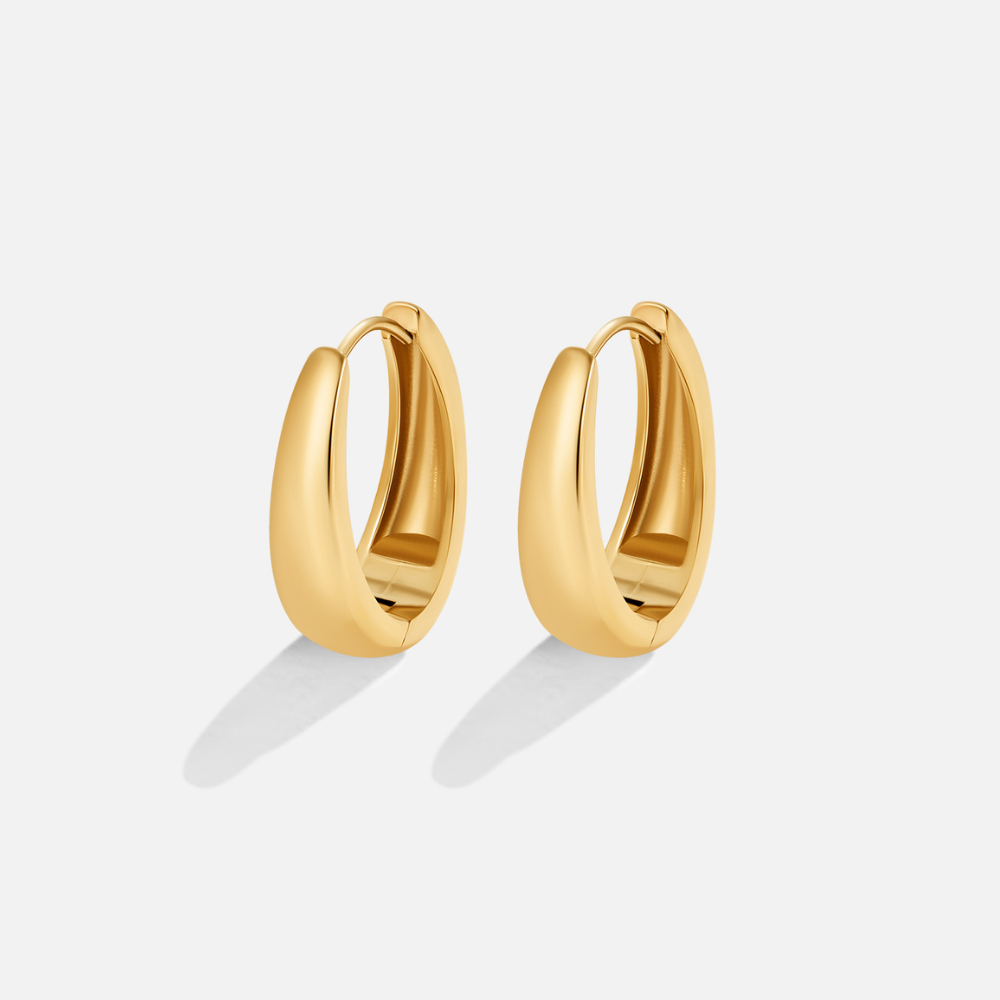 Valentina Gold Hoop Earrings