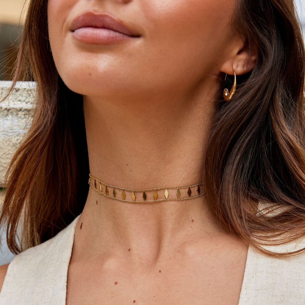 Zara Gold Choker