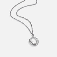 Zola Geometric Silver Necklace