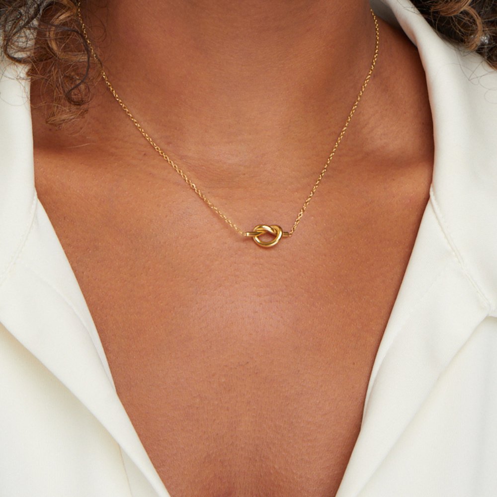 Adela Knot Necklace - Beautiful Earth Boutique