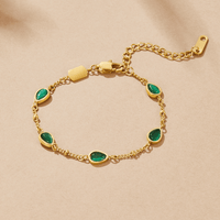 Arizona Green Stone Bracelet - Beautiful Earth Boutique