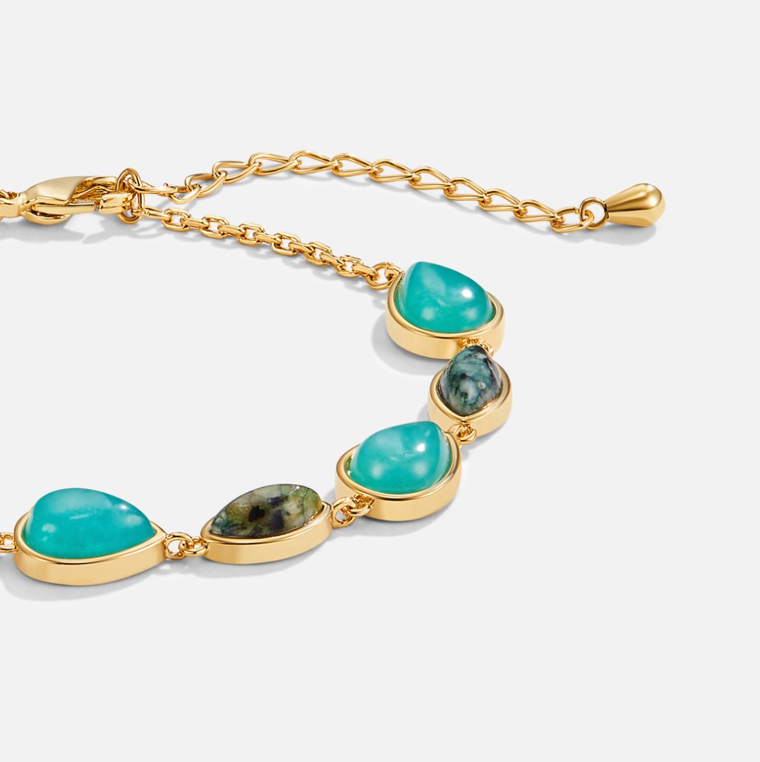 Birthstone Turquoise December Bracelet - Beautiful Earth Boutique