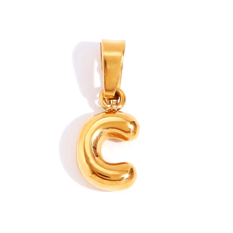 Bubble Letter Necklace - Beautiful Earth Boutique